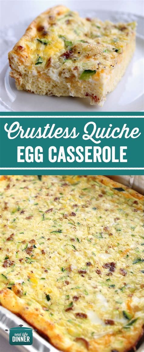My go to Breakfast for Dinner Egg Casserole Recipe. So Easy and ...