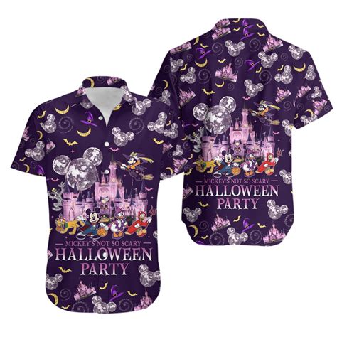 Disney 100 Halloween Party 2023 Hawaii Shirt Designed & Sold By Deidamia Balochi