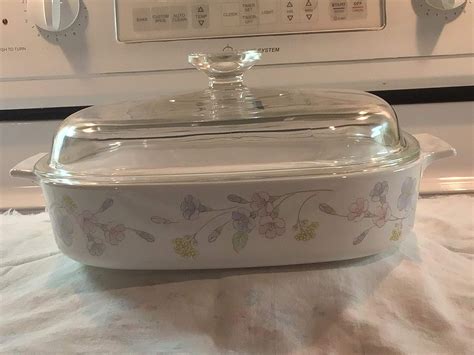 Amazon.com: Corning Ware Pastel Bouquet 2.5 Baking Dish: Home & Kitchen