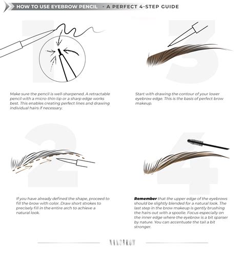 Your Guide To Using Eyebrow Pencil — Blog Nanobrow United States