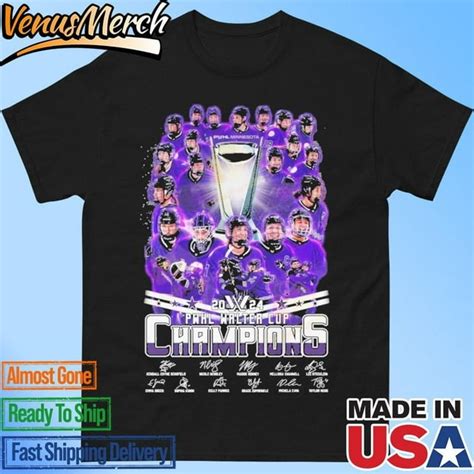 Pwhl Minnesota Champions 2024 Signature Unisex T-shirt - Walmart.com