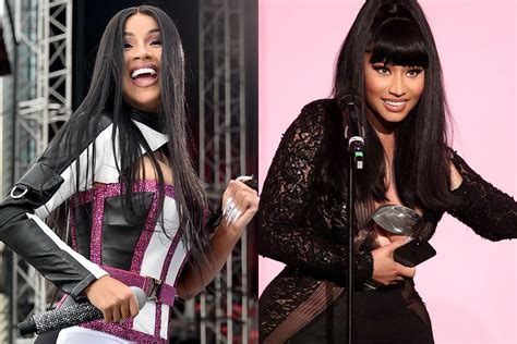 Cardi B Appears to Give Nicki Minaj Props, Says She's Dominating