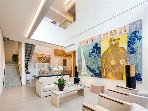 An Art Collector's $14.5M West Village Carriage House Is Both Private Gallery and Family Home ...