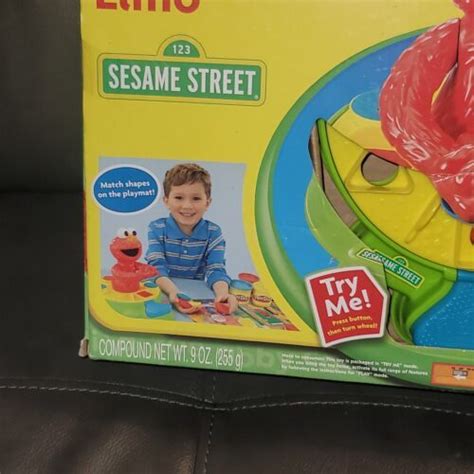 Play Doh Sesame Street Elmo Shape & Spin -Brand NEW In Box~Learning | #4610329040