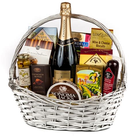 Sparkling Wine Congratulations Gift Basket - Wine and Champagne Gifts By San Francisco Gift Baskets