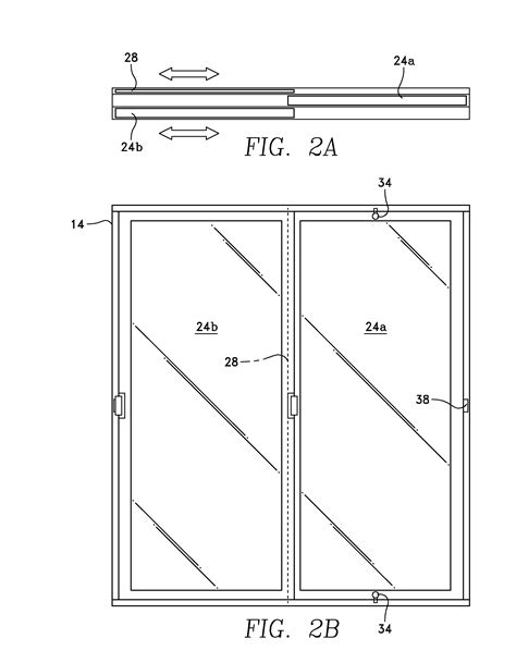 Patent US8336265 - Reversible sliding glass door - Google Patents