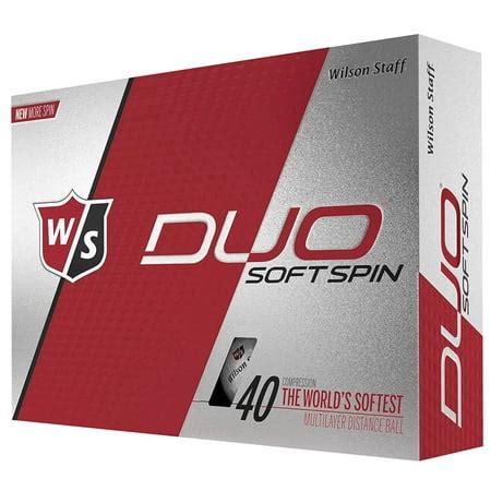 Wilson Staff 12 Pk Duo Soft Spin Long Distance Low Compression Golf Balls, White | Walmart Canada