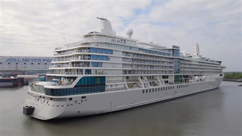 Meyer Werft floats out Silversea’s first LNG-powered ship - LNG Prime