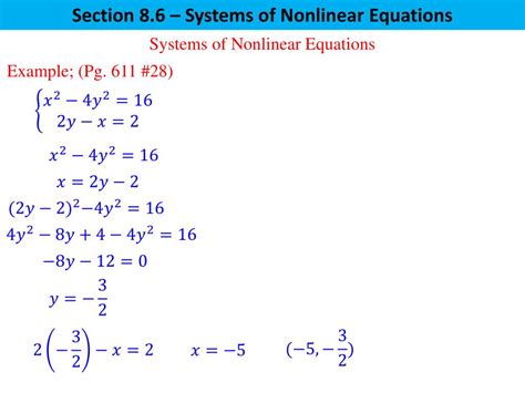 How To Solve Linear And Nonlinear Equations