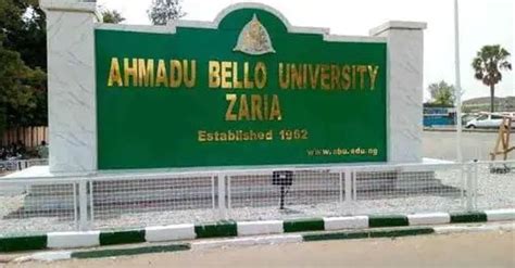 Ahmadu Bello University Accredited Courses and Requirements. « School Drillers