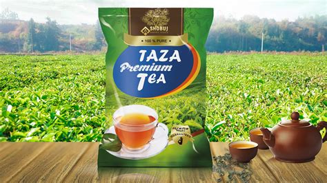 Tea Packaging Design Templates Free