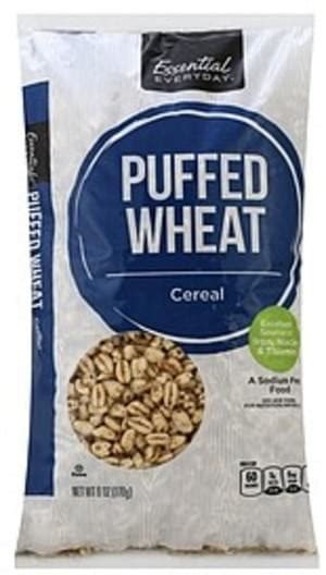 Essential Everyday Puffed Wheat Cereal - 6 oz, Nutrition Information | Innit