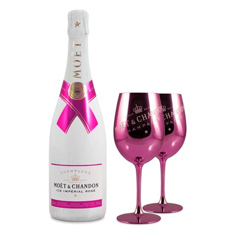 Moët & Chandon Ice Impérial Rosé "For Two Set" 0.75L (12% Vol.) - Moët ...