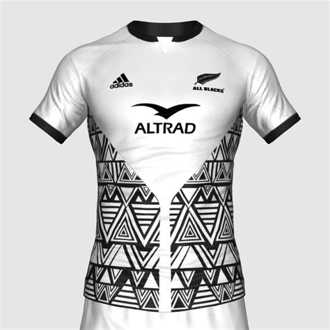 New Zealand Rugby Away Kit Concept - FIFA Kit Creator Showcase