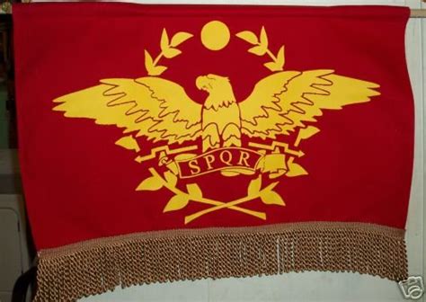 ROMAN EAGLE LEGION FLAG, SPQR, ROME, BANNER | #32619683