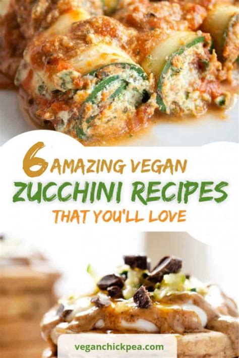 Vegan Zucchini Recipes | Vegan Chickpea