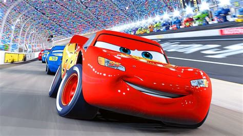 LIGHTNING MCQUEEN RACE Disney Pixar Cars Spiderman Cartoon for Kids (Nur...