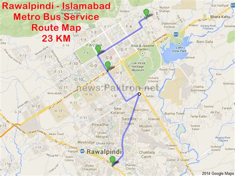 Pakistan Live News: Rawalpindi-Islamabad Metro Bus Service from Saddar ...