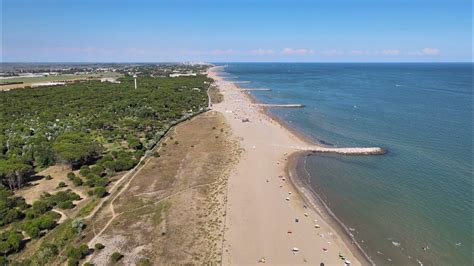 Strand am Union Lido 4K #unionlido #aquapark #italien - YouTube