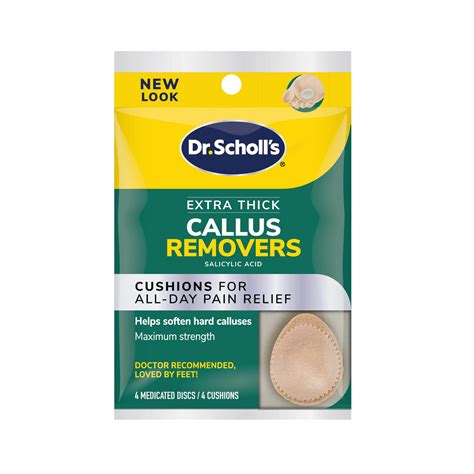 Dr. Scholl's Extra Strength Medicated Callus Removal Foot Care ...