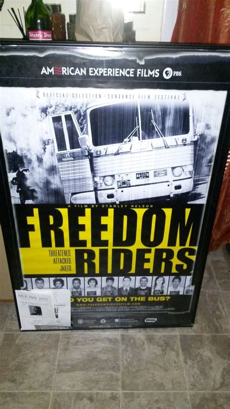 Movie poster I purchased and framed (PBS documentary "Freedom Riders" | Freedom riders, Pbs ...