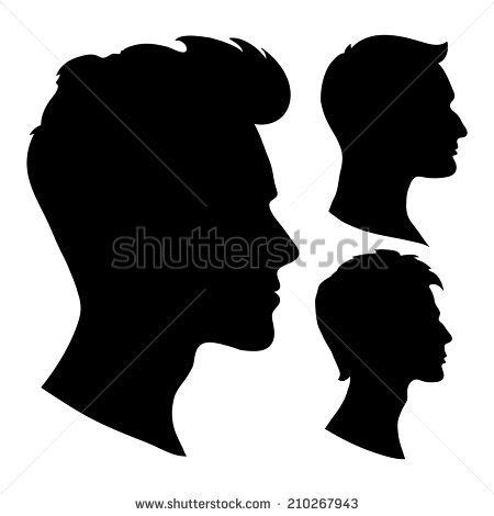 Man Face Profile Silhouette