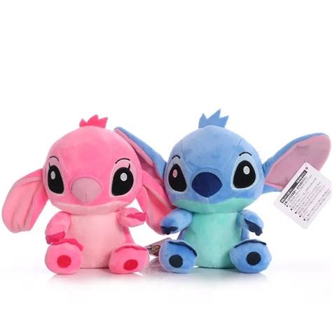 Peluches stitch and angel en Panama