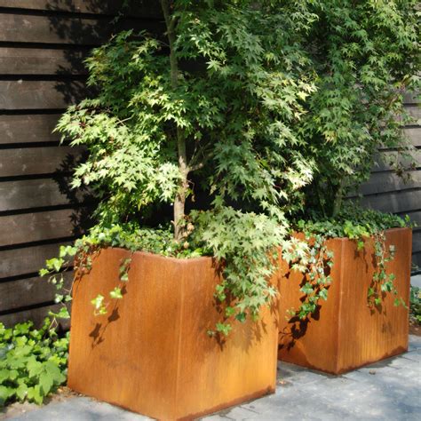 Adezz Corten Steel Andes-Planter | Steel planters, Corten steel ...