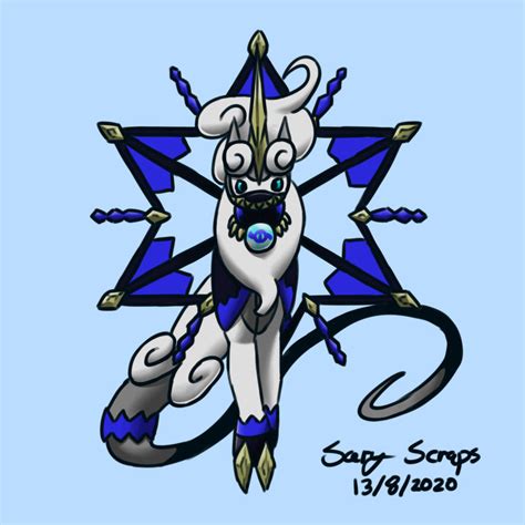 Snowy Castform Digimon by SaryTheWolf on DeviantArt