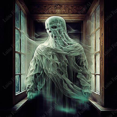 Creepy ghost – Luisa Fumi Digital Art – Gameover's Atelier