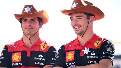 Carlos Sainz and Charles Leclerc