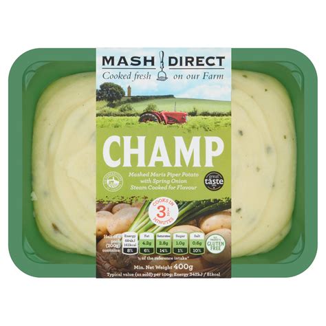 Mash Direct Champ 400g | Potatoes | Iceland Foods