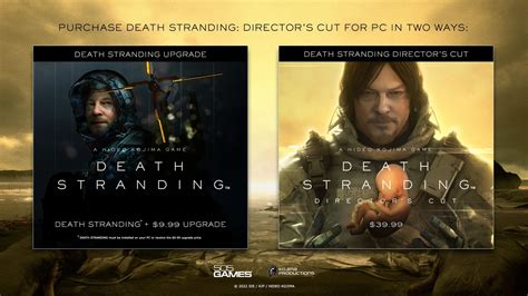 Death Stranding Director's Cut Releases March 30 on EGS and Steam - Death Stranding Director's ...