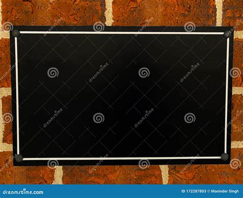 Blank sign board. stock image. Image of wall, novel - 172287803