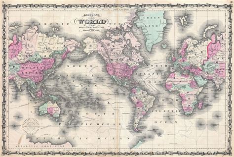 File:1862 Johnson Map of the World on Mercator Projection - Geographicus - WorldMerc-johnson ...