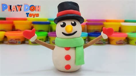 Play Doh Snowman by PLAY DOH TOYS - YouTube