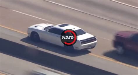 Dodge Challenger Hellcat Involved In Texas High Speed Chase | Carscoops