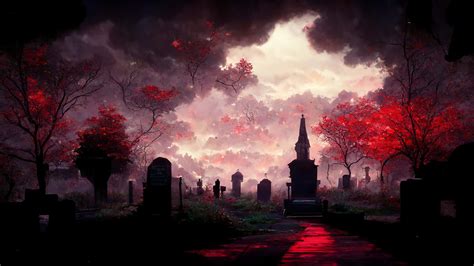 Graveyard Background Hd