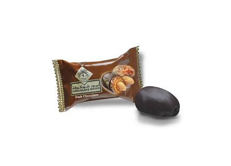 Dates with dark chocolate (100 grams) – Saudimade