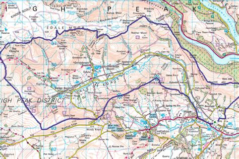 Edale Skyline Route | 20-Mile Route (Ultimate Peak District Challenge) - Peak District Walks