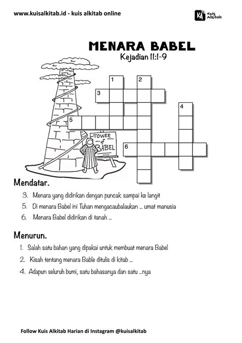 Menara Babel - Kuis Alkitab