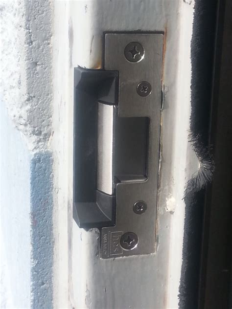 New Striker Lock Installation | Aro Lock and Door Company Inc Milwaukee, Waukesha & Kenosha ...