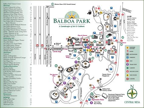 Park Tram | Balboa Park - Map Of Balboa Park San Diego California ...