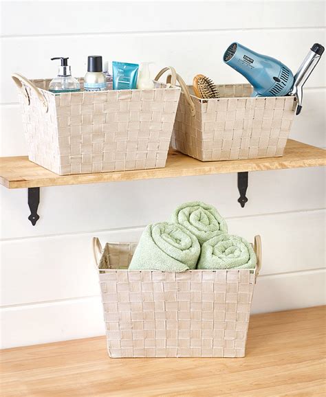 Small Bathroom Storage Baskets – Rispa