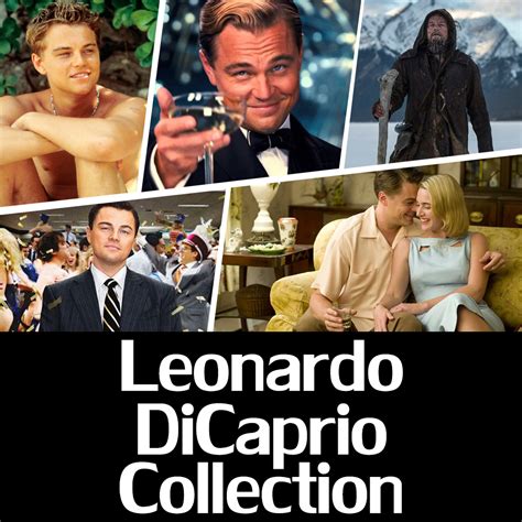 ดีวีดีรวมหนังของ Leonardo DiCaprio Collection | Shopee Thailand