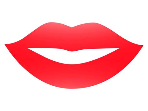 Picture Of Red Lips - ClipArt Best