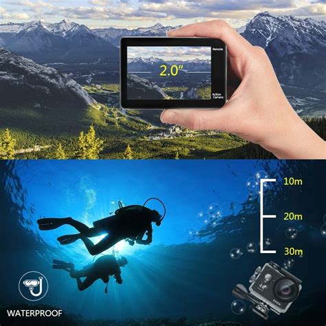 Ultra HD 4K / 30 Fps Waterproof Action Camera - SuperTop Shop