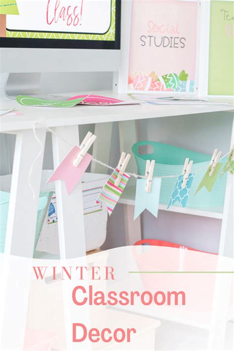 Winter Classroom Decor - Spirited and Then Some