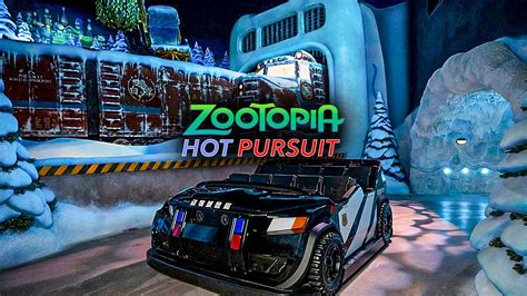 Zootopia: Hot Pursuit, trackless ride – Shanghai Disneyland