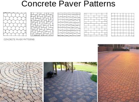 Common Concrete Paver Patterns | Paver patterns, Pattern concrete ...